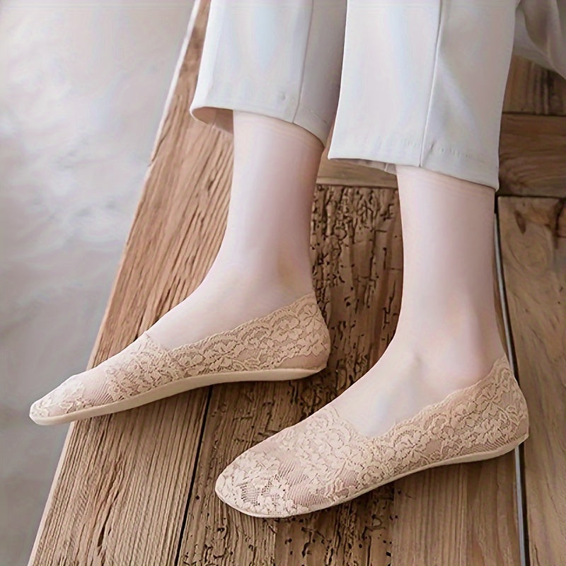 Breathable Floral Socks