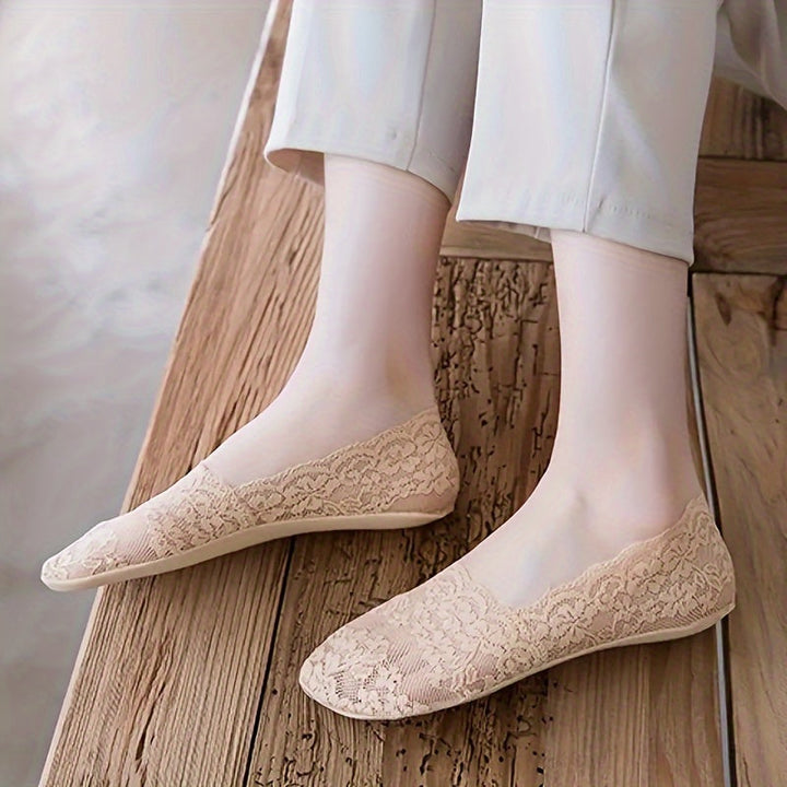 Breathable Floral Socks