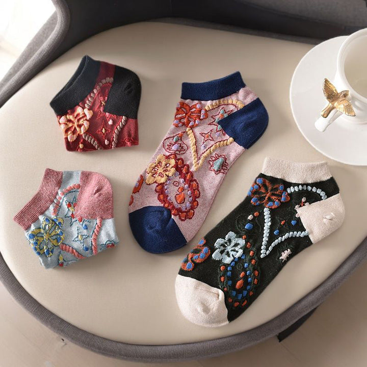 Vintage Floral Socks