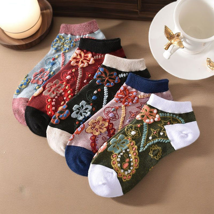 Vintage Floral Socks