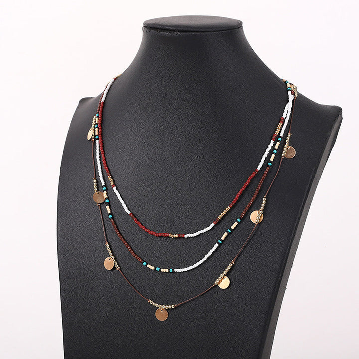 Bohemian Pearl Necklace