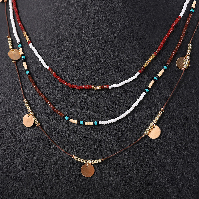 Bohemian Pearl Necklace