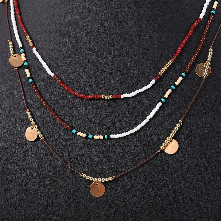 Bohemian Pearl Necklace