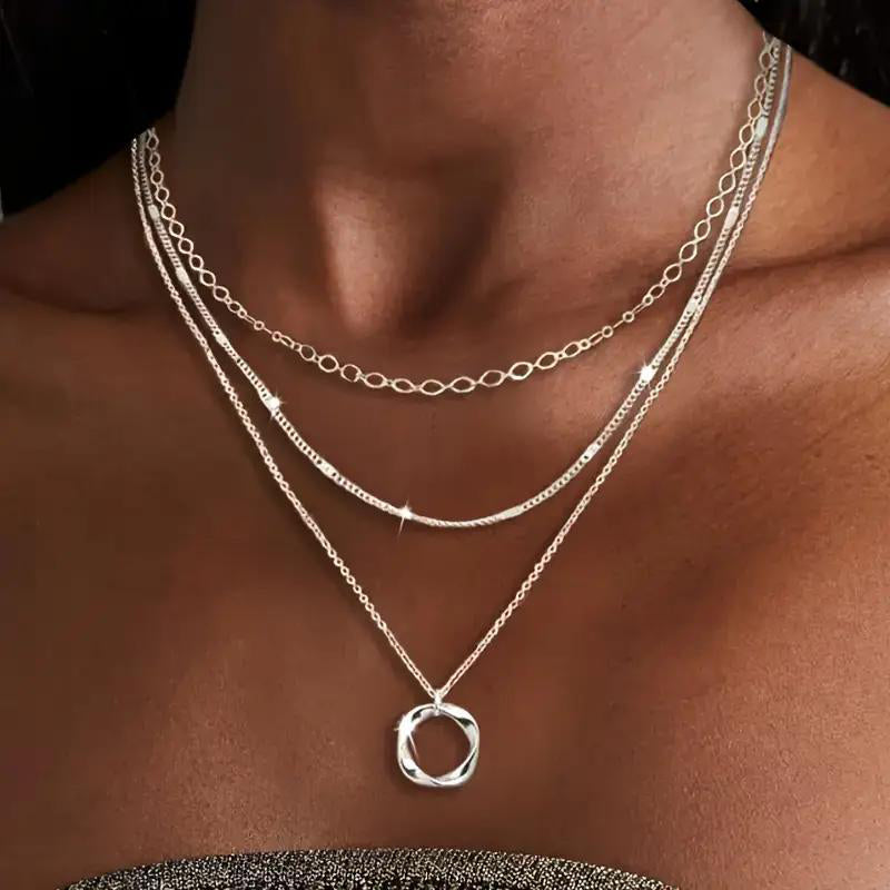 Vintage Bohemian Pendant Necklace