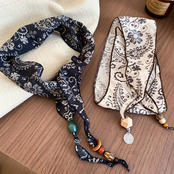 Elegant Floral Scarf