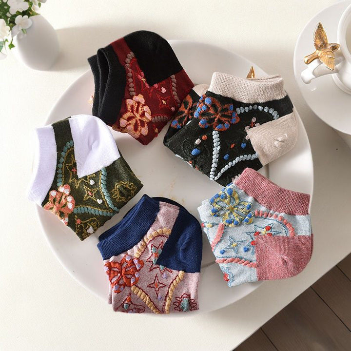 Vintage Floral Socks
