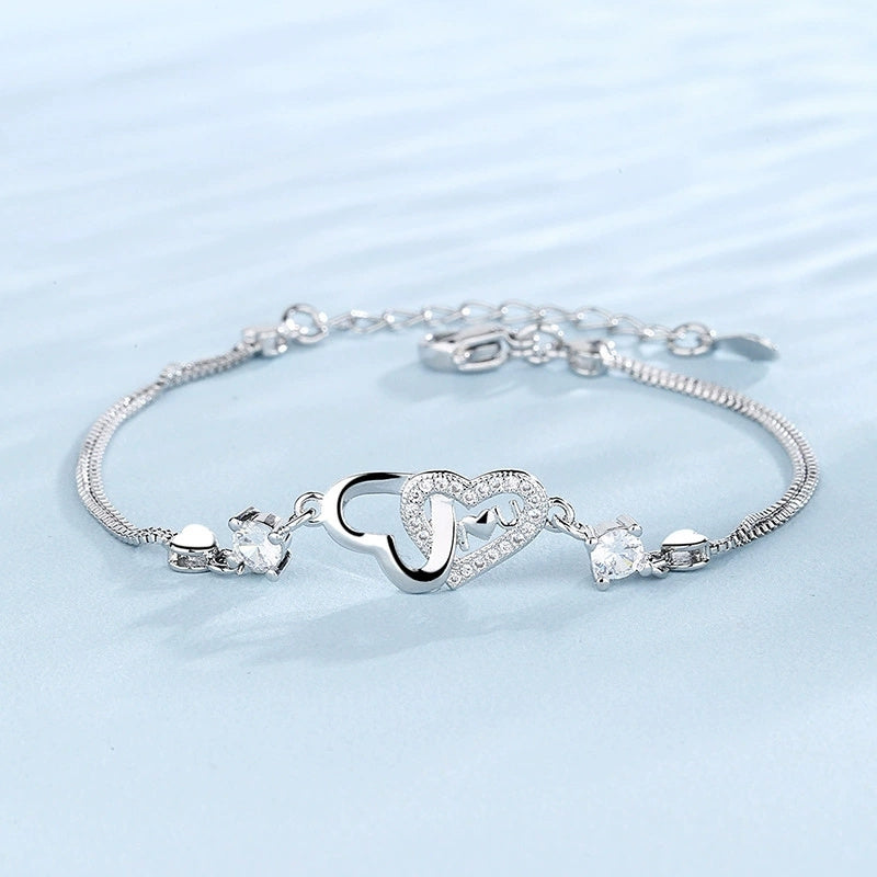 Vintage Heart Bracelet