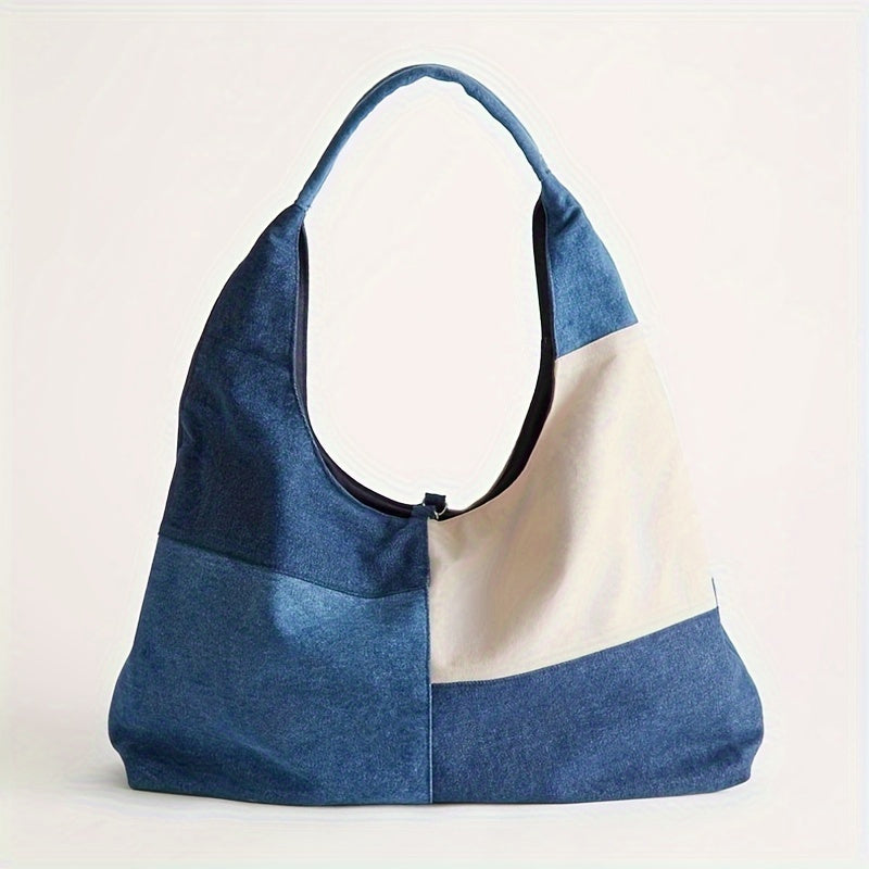 Vintage Colour Block Bag