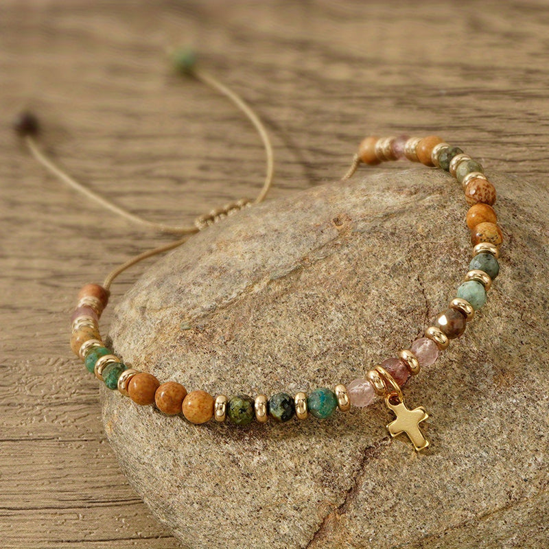 Vintage Hand-Woven Bracelet
