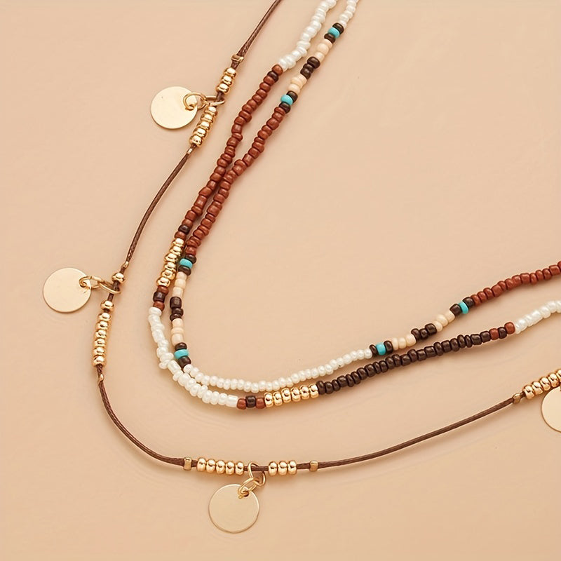 Bohemian Pearl Necklace