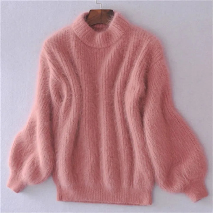 Jessica - Pull Roulé Élégant Froid