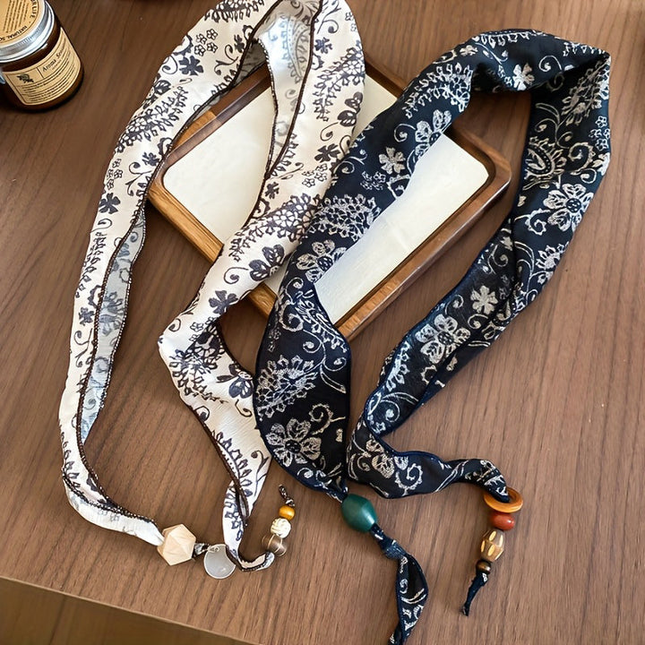 Elegant Floral Scarf