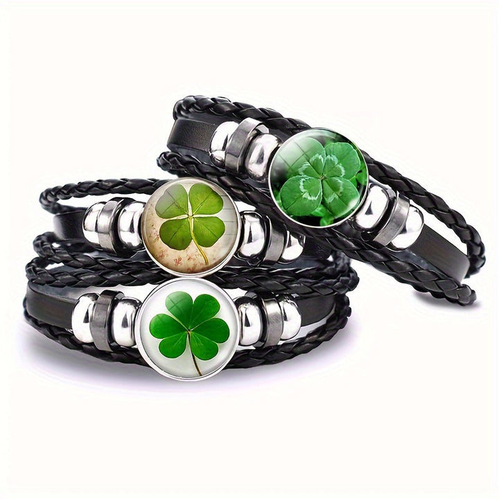 Four-Leaf Clover Bracelet