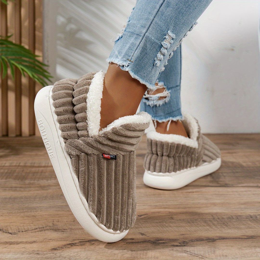 CozyStep - Chaussons Douillets Élégants