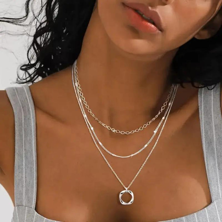 Vintage Bohemian Pendant Necklace
