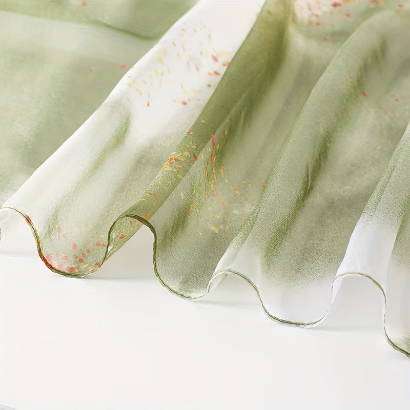 Elegant Floral Scarf