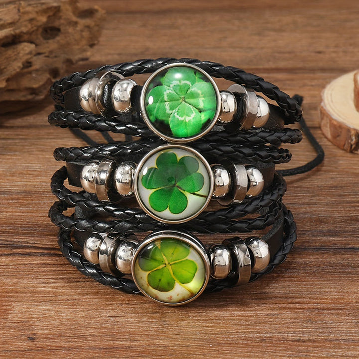 Four-Leaf Clover Bracelet