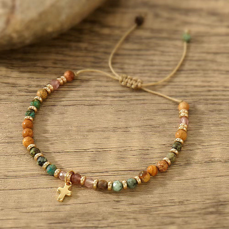 Vintage Hand-Woven Bracelet