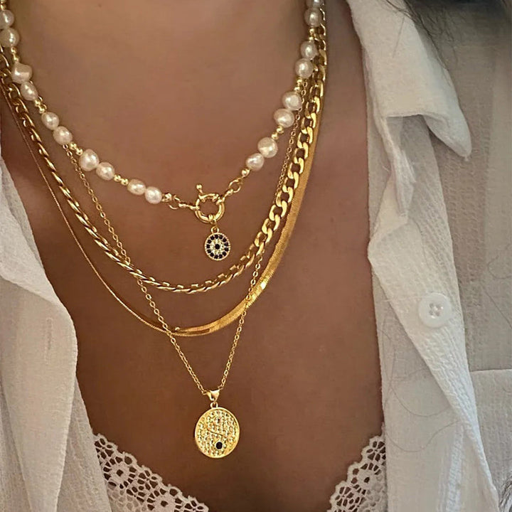Vintage Bohemian Pendant Necklace