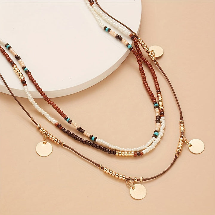 Bohemian Pearl Necklace