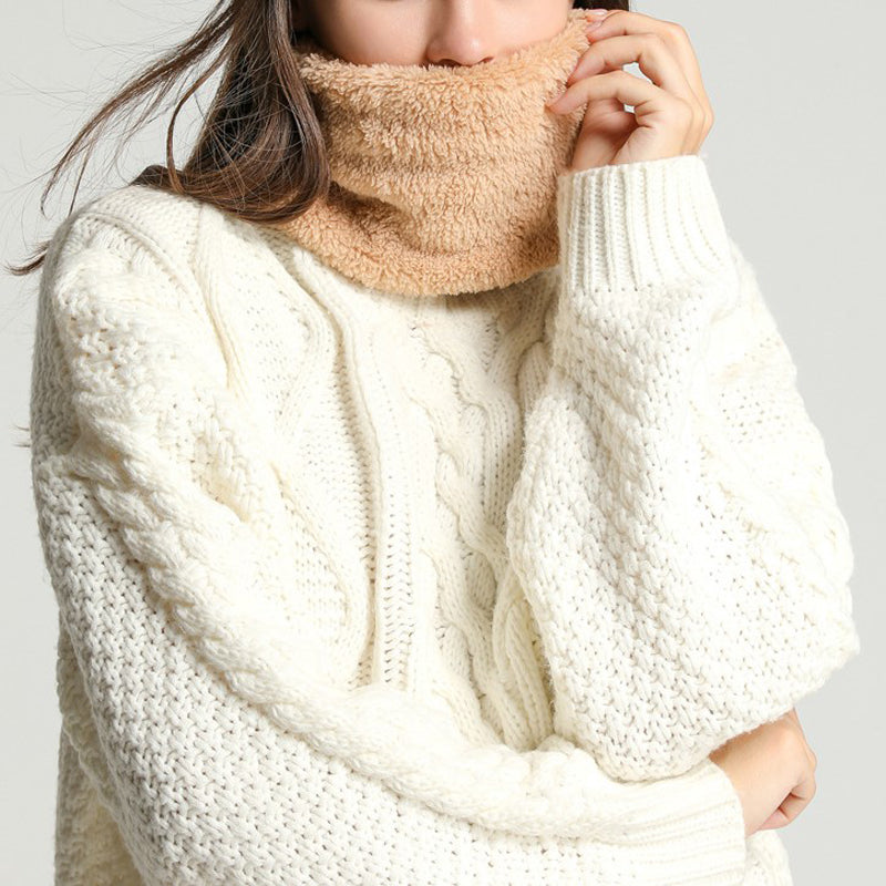 Solid Colour Warm Scarf