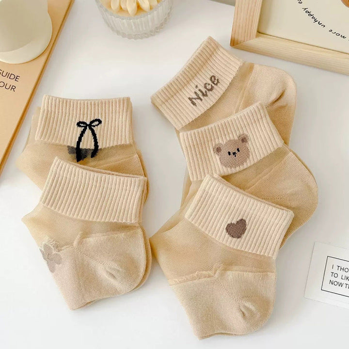 Vintage Breathable Socks