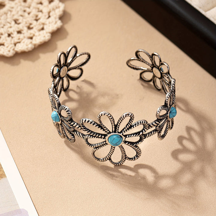 Bohemian Floral Pattern Bracelet