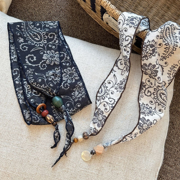 Elegant Floral Scarf