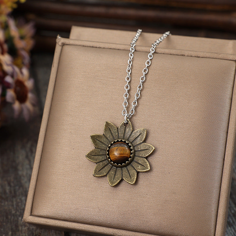 Flower Pendant Necklace