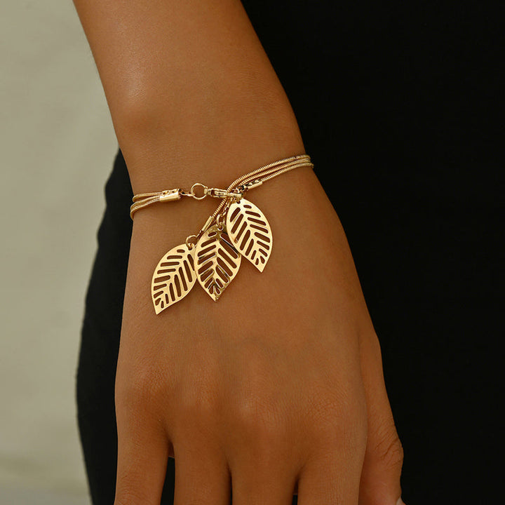 Vintage Leaf Bracelet