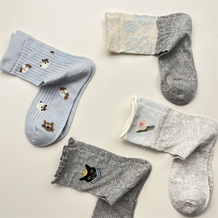 Vintage Casual Socks