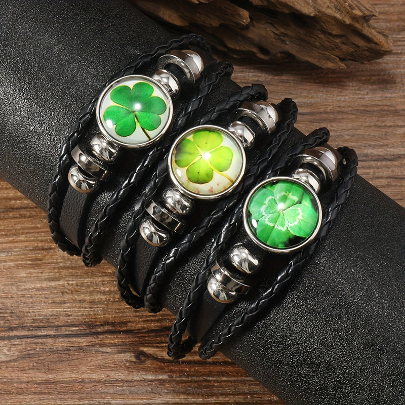 Four-Leaf Clover Bracelet