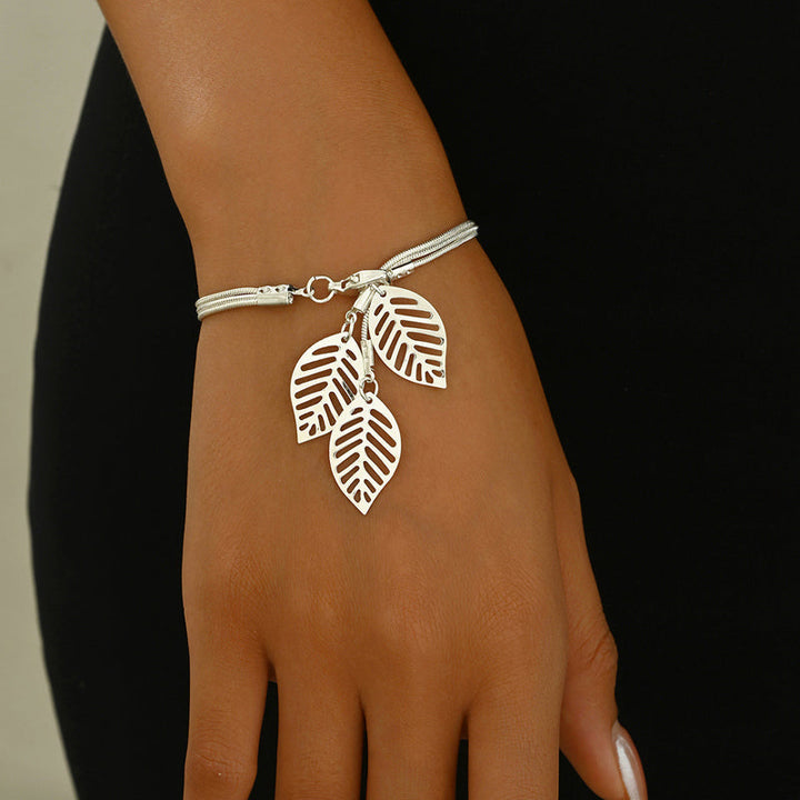 Vintage Leaf Bracelet