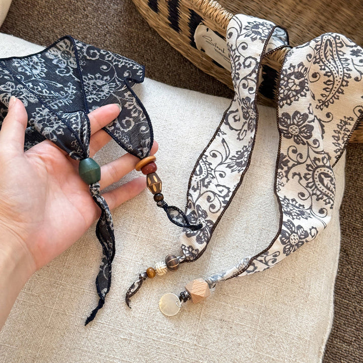 Elegant Floral Scarf