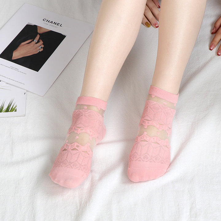 Pack Of 5 Pairs Of Breathable Socks
