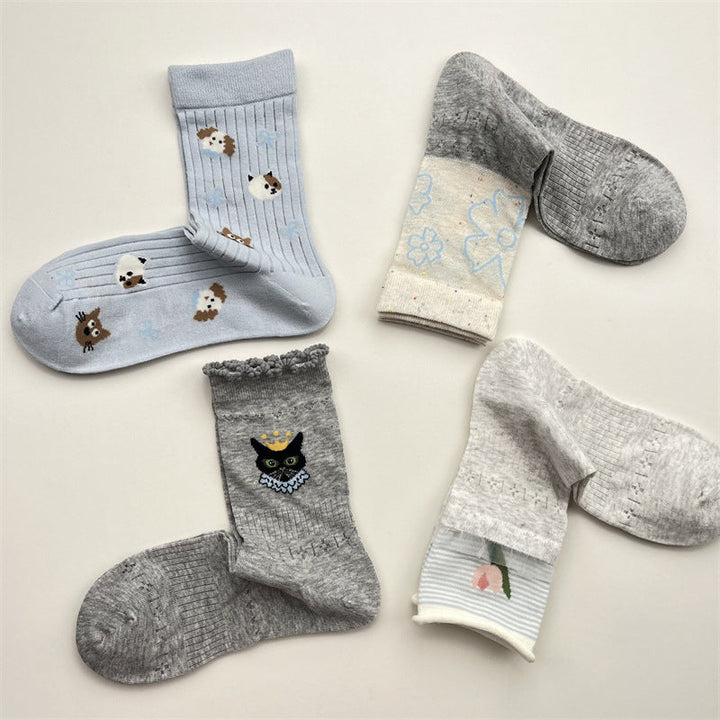 Vintage Casual Socks