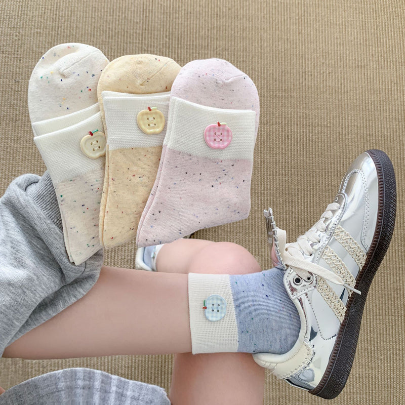 Casual Colour Block Socks