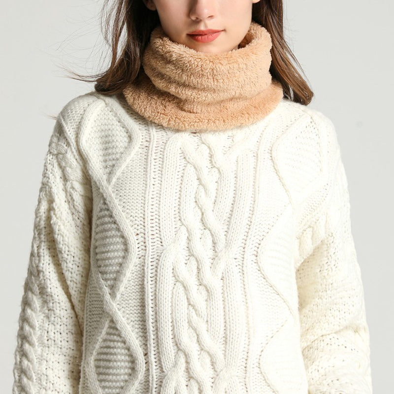 Solid Colour Warm Scarf