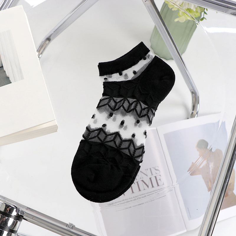 Pack Of 5 Pairs Of Breathable Socks