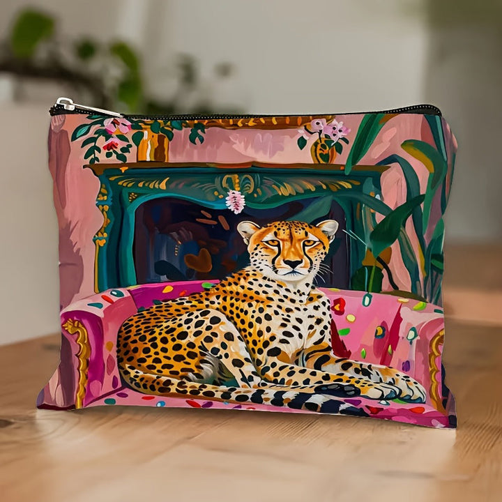 Vintage Leopard Print Bag
