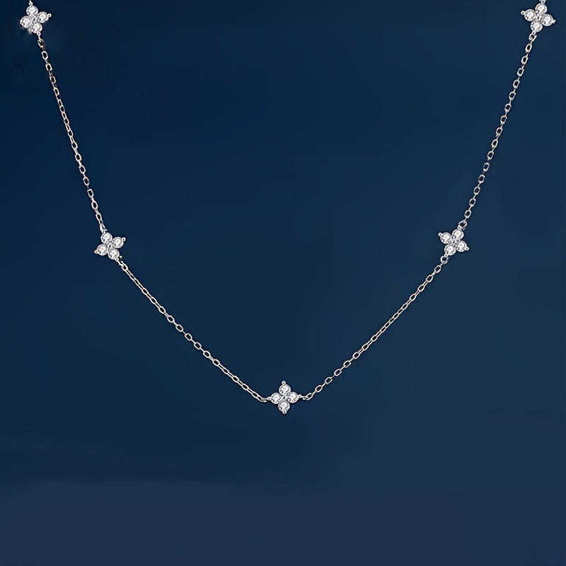 Vintage Four-Leaf Clover Necklace