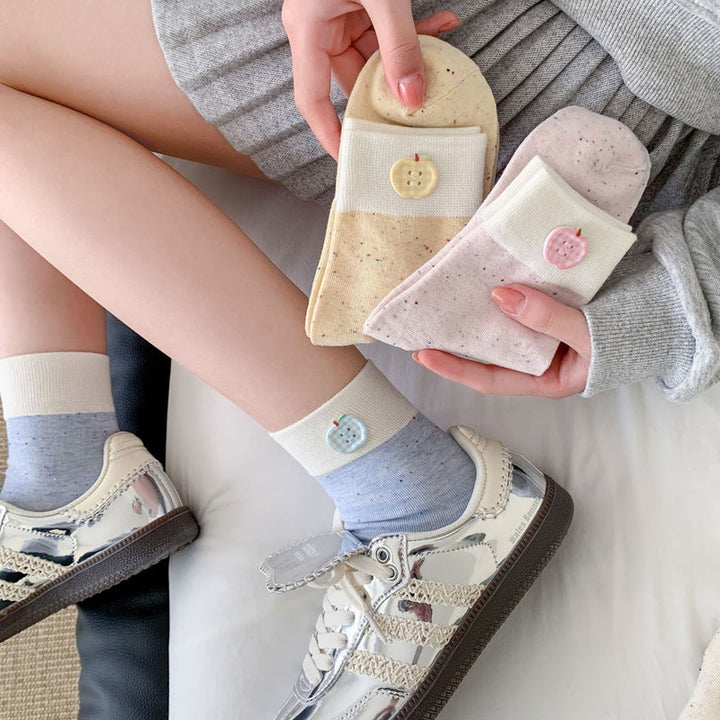 Casual Colour Block Socks
