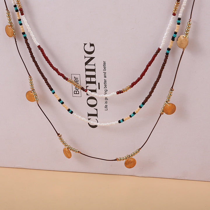 Bohemian Pearl Necklace