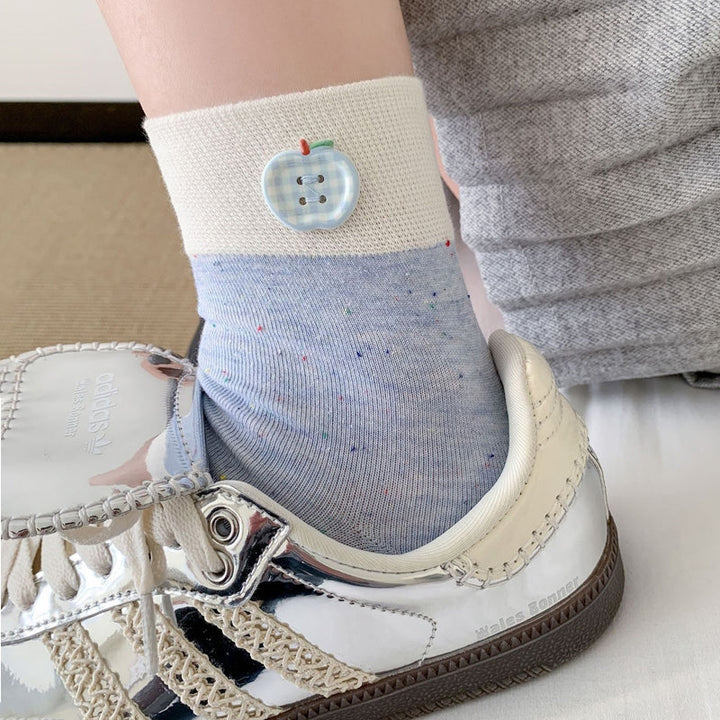 Casual Colour Block Socks