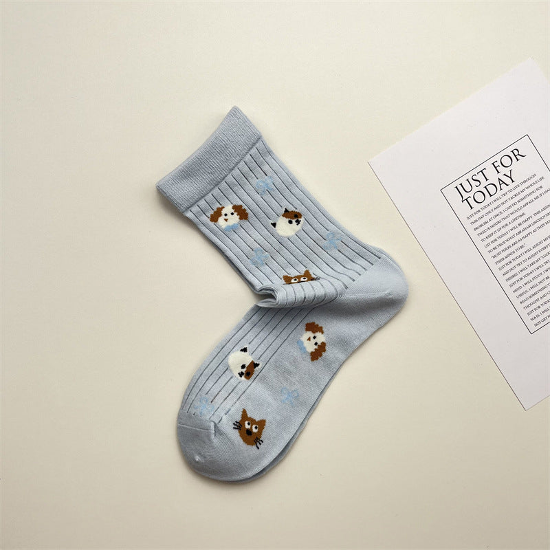 Vintage Casual Socks
