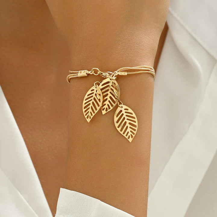 Vintage Leaf Bracelet