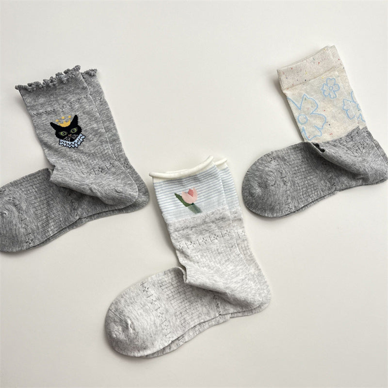 Vintage Casual Socks