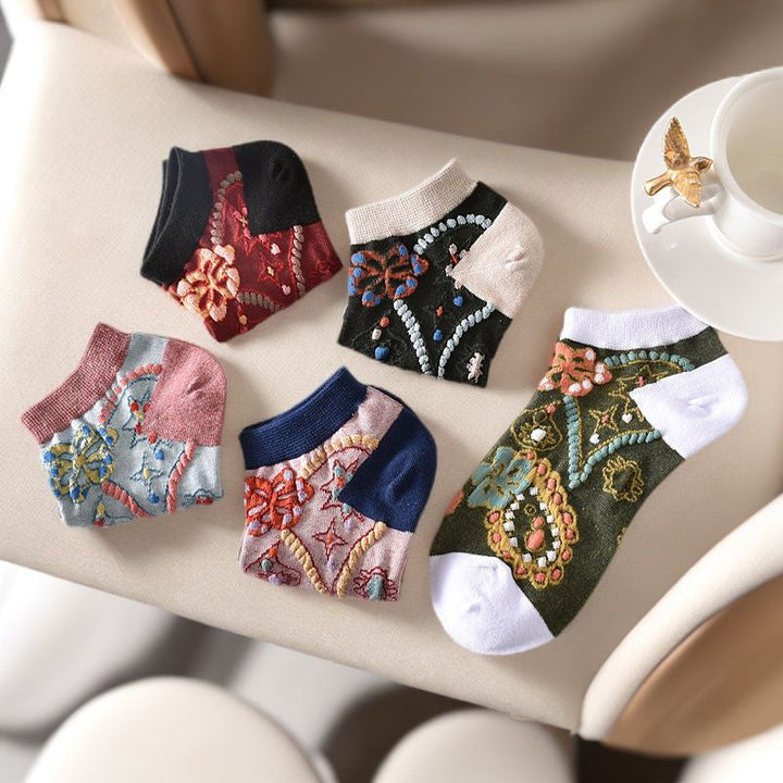 Vintage Floral Socks