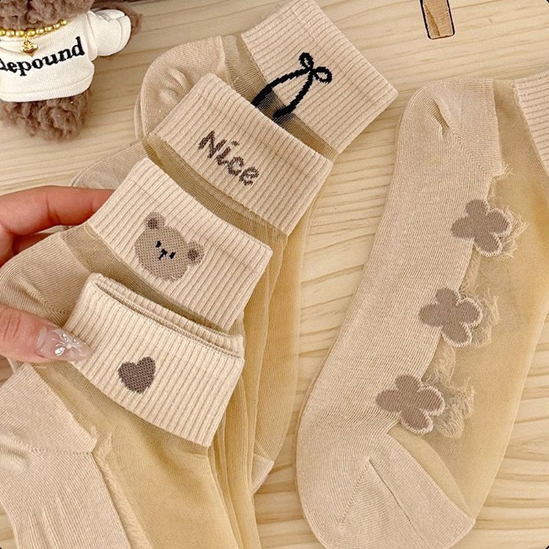Vintage Breathable Socks