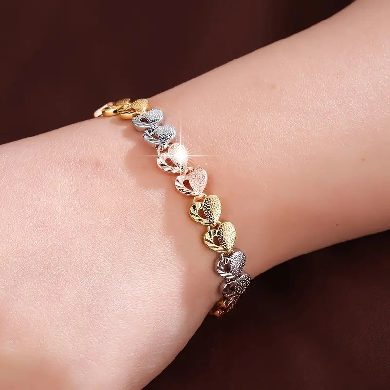 Vintage Heart Bracelet